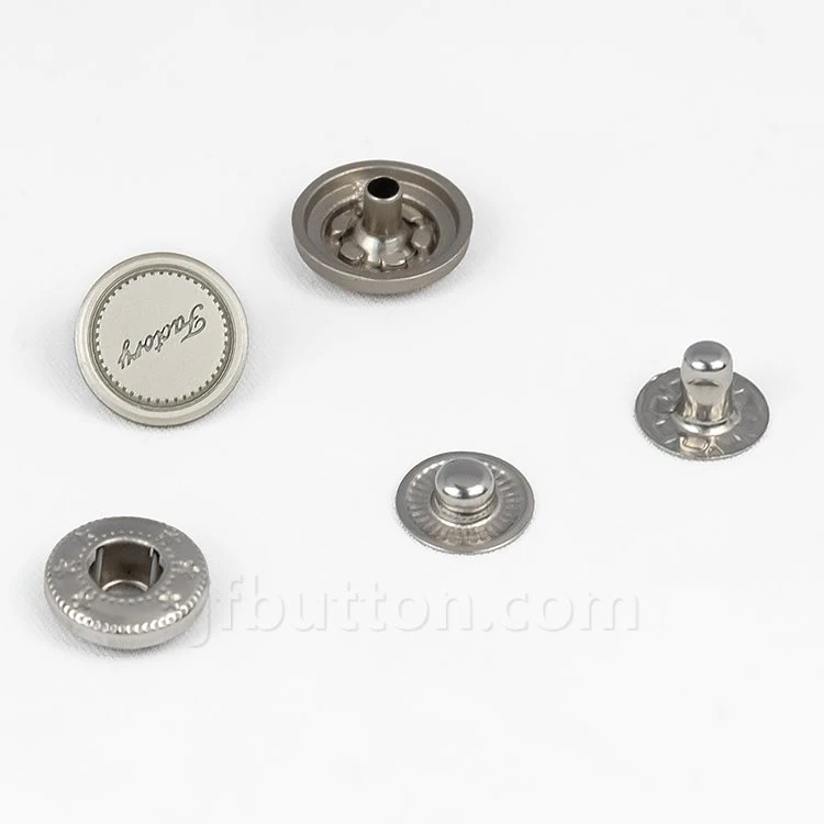 double sided snap fastener