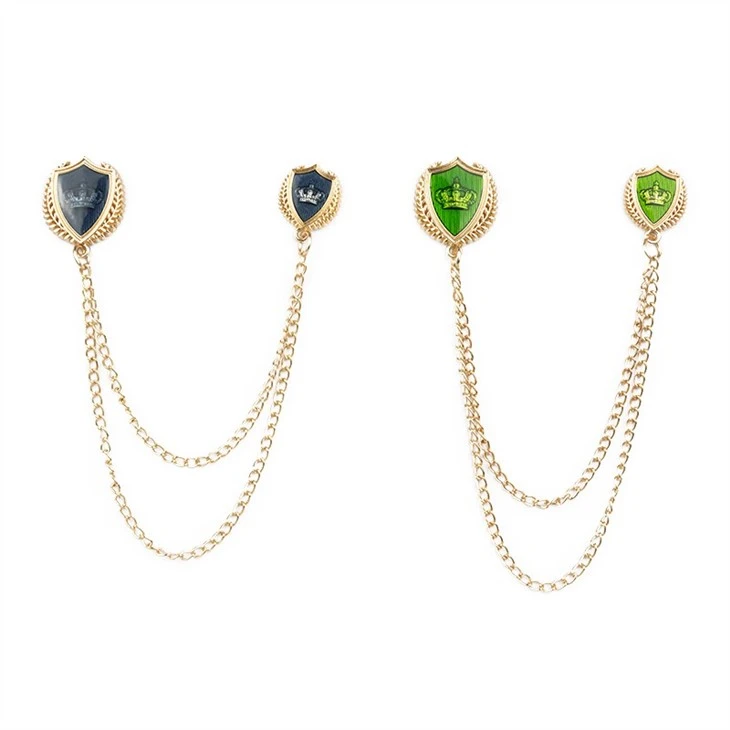 Crown Brooch For Men
