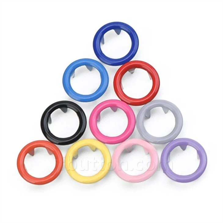 Open Ring Snap Fasteners
