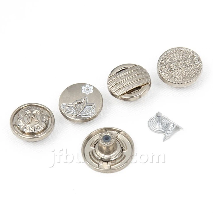 Metal Button For Denim
