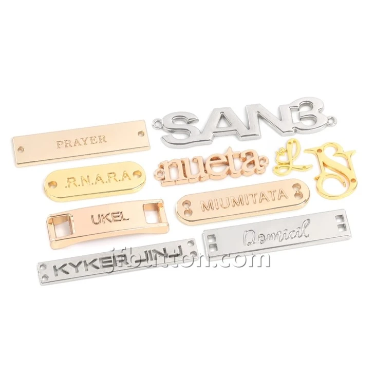 Handmade Metal Bag Labels