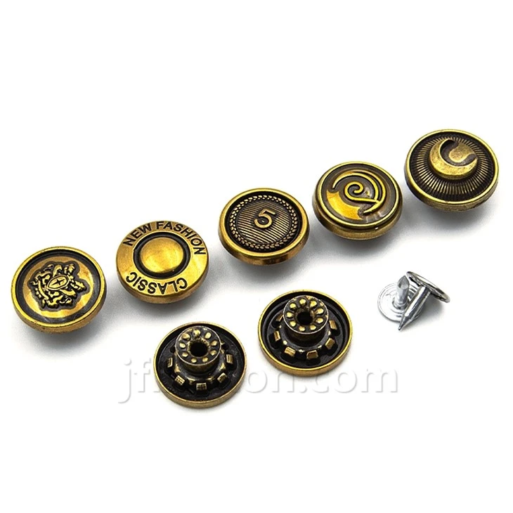 Heavy Duty Replacement Jean Buttons