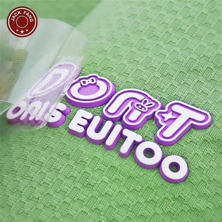 3D Heat Transfer Silicone Labels factory