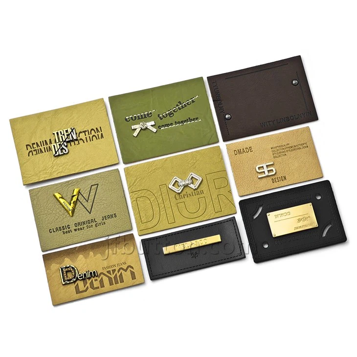 Leather Labels for Crochet Items