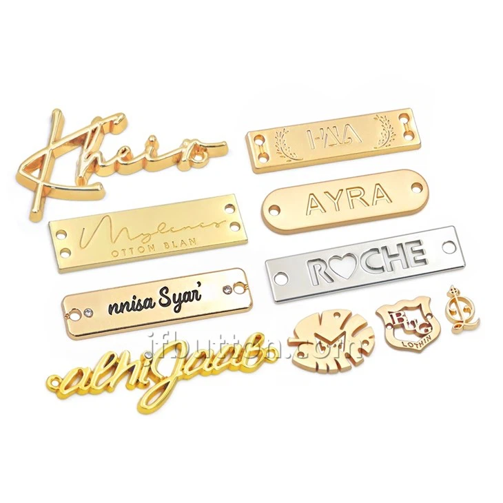Metal Name Plates For Bags