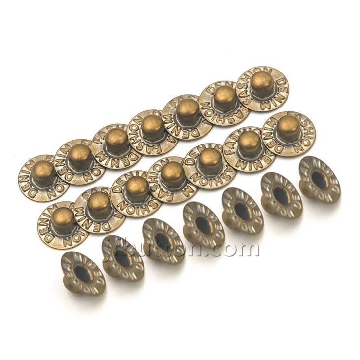 Metal Rivet Buttons
