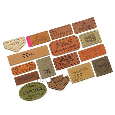 Mazs vintage ādas plāksteris