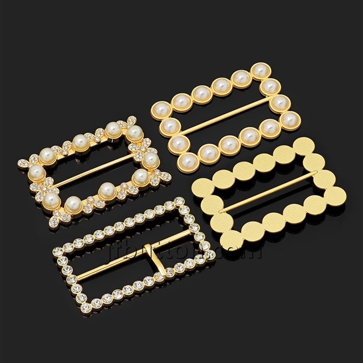 Square Pearl Belt Buckle Pin For Dress best