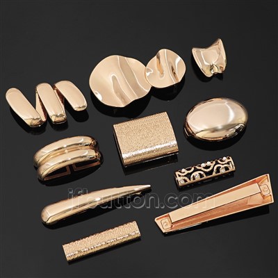 Neregulāra dekoratīva sprādze ballīšu apģērbam