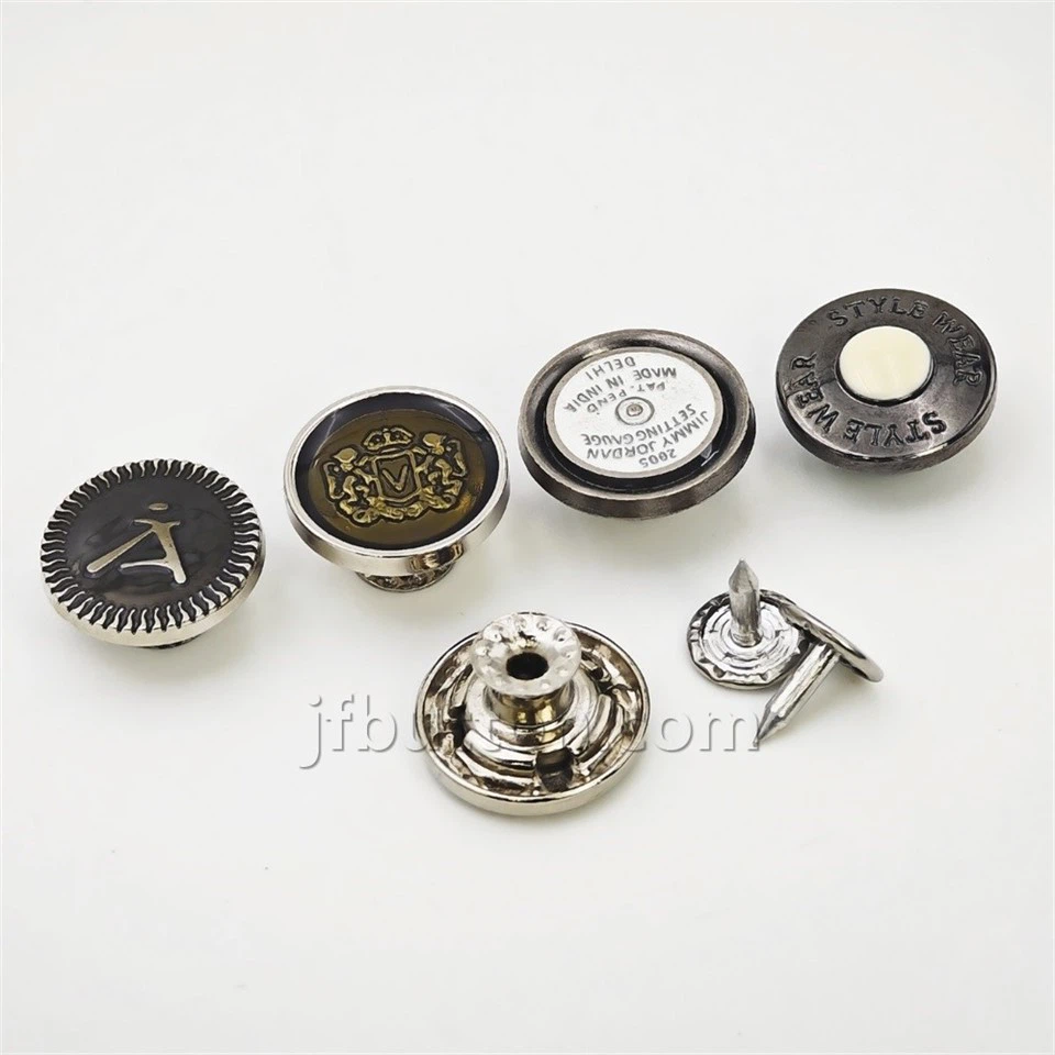 Metal Trouser Buttons