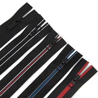 Invisible Zip ar atvērtu galu